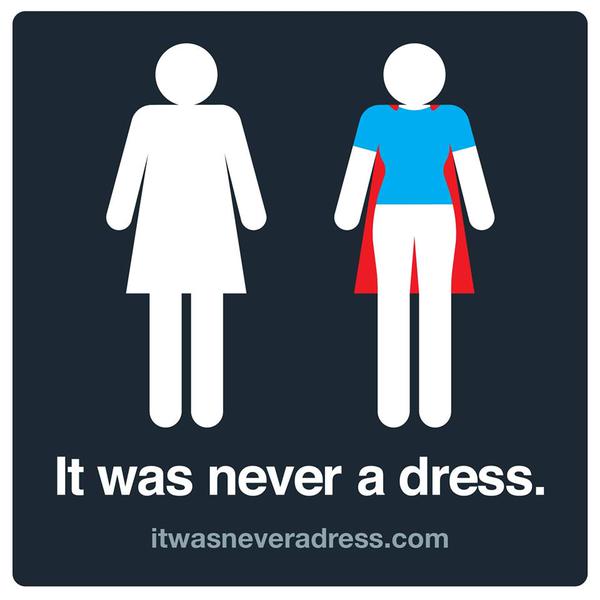 it was never a dress