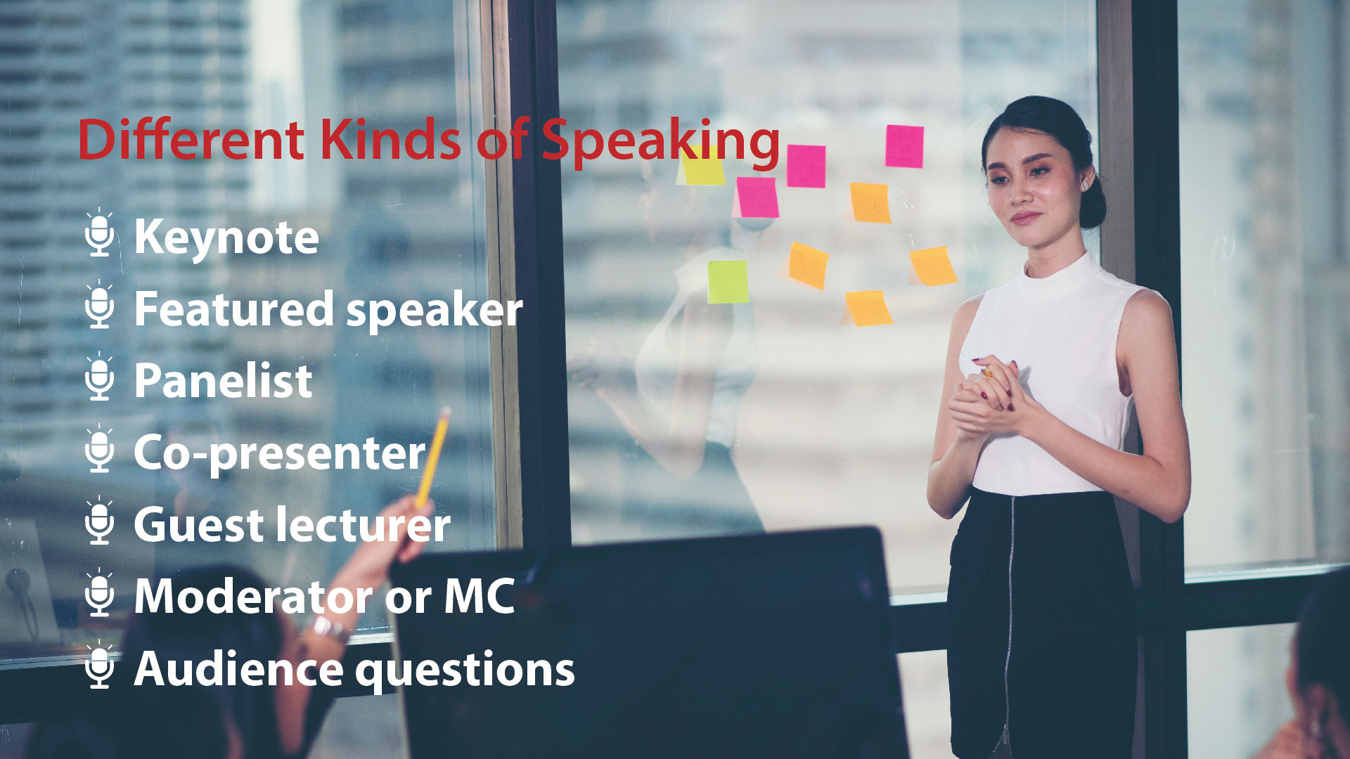 Different Types Of Speaking Engagements Innovation Women